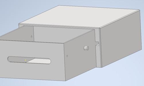 Laptop Stand with Drawer