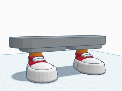 Pants-like Monitor Riser