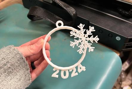 Christmas Photo Ornament 2024   