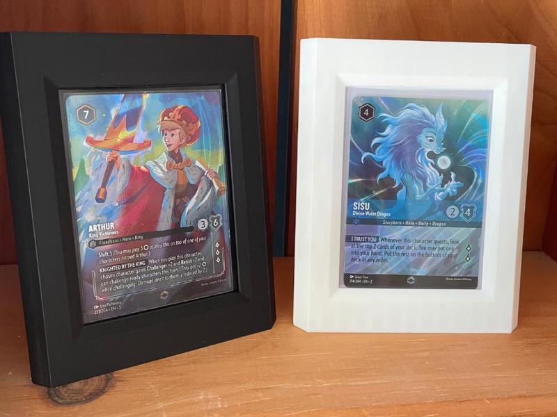 TCG Toploader Frame - Card Display