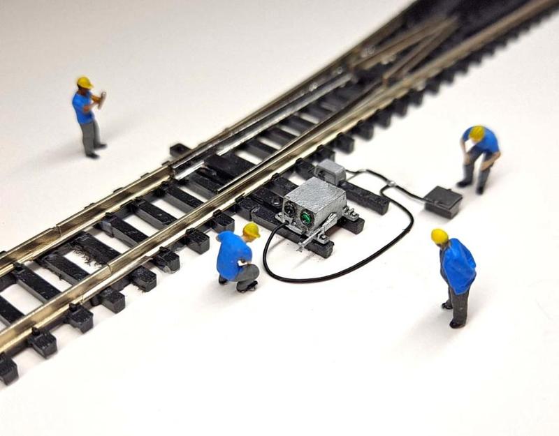 N Scale Lighted Yard Switch Machine