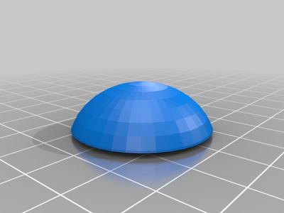 Half Dome Guitar Pedal Foot Button