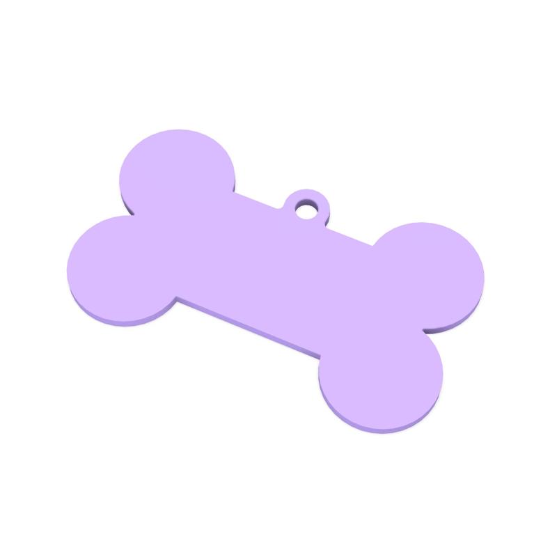 Blank Dog Bone Tag