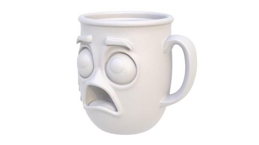 Mug crying