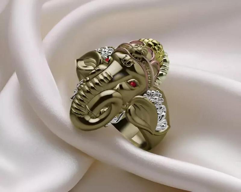Lord Ganesh Ring -  A Masterpiece of Spirituality and Luxury