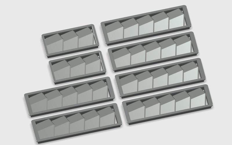 Engine compartment ventilation grille Scarab 38 KV