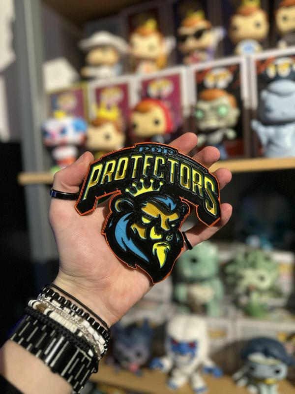 Funko Blacklight Battle Pop Protectors Multicolour 3D Print Files