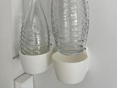 Sodastream Bottle Holder, Wall Mount, 2 Screws