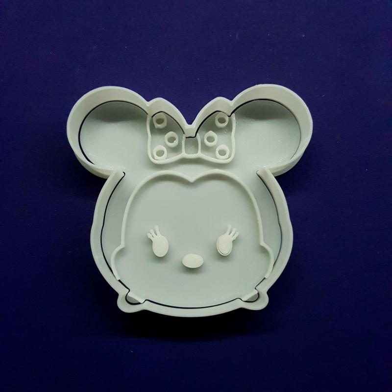Tsum tsum minnie mouse cookie cutter minnie mouse cookie cutter