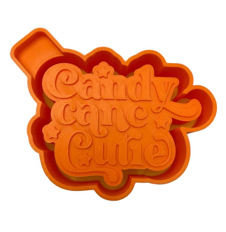 Candy Cane Cutie Mold Housing STL