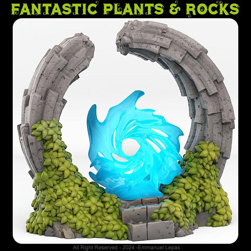 PANDORA PORTAL WITH ITS WATER VORTEX EFFECT