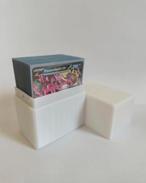 Deckbox for 60 single and double sleeved cards