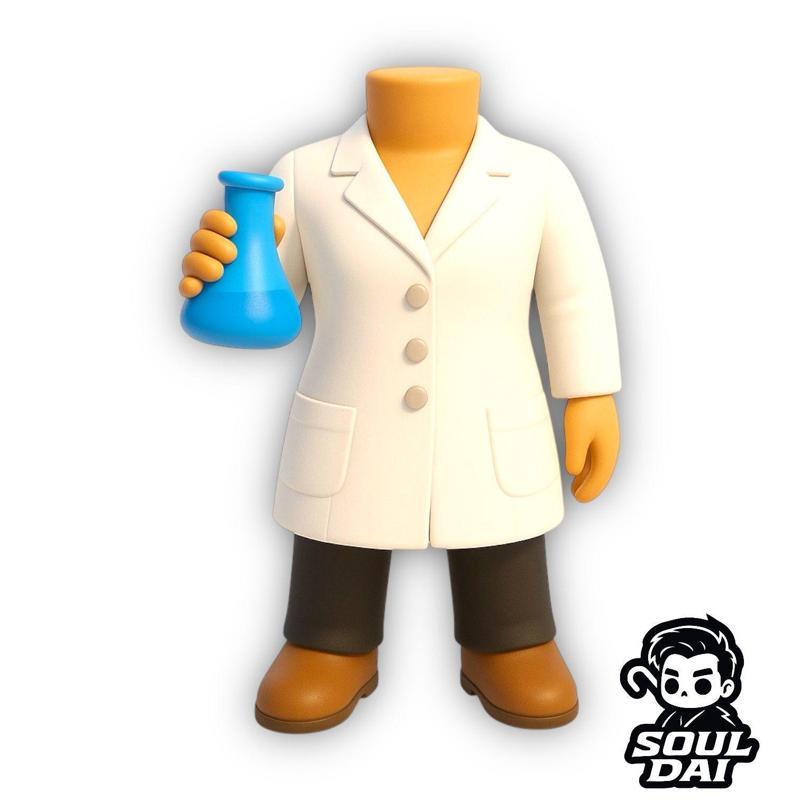 FUNKO FEMALE BODY 02 - (FEMALE FUNKO BODY LABORATORISTA)