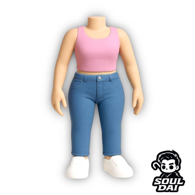 FUNKO FEMALE BODY 03 - BELLY BUTTON (FEMALE FUNKO BODY)