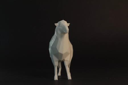 Low Poly Sheep