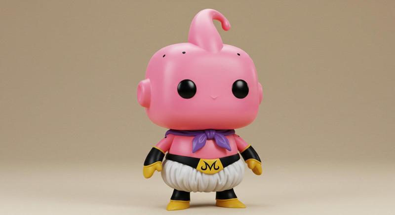 Majin Buu Funko POP - "Cotton Candy Apocalypse, Sugar Rush Rampage & Absorb-Your-Wallet Vibes" (“World domination? Nah. I’d rather turn your house into chocolate… and eat it.” 🍫💣)