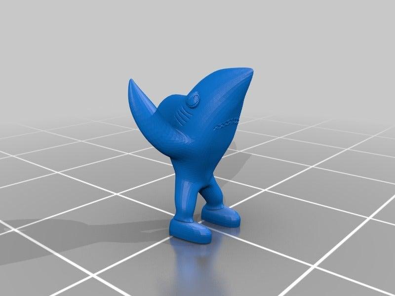 Left Shark - Facial Detail / Armature