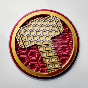 Marvel Thor Dimensional Mosaic