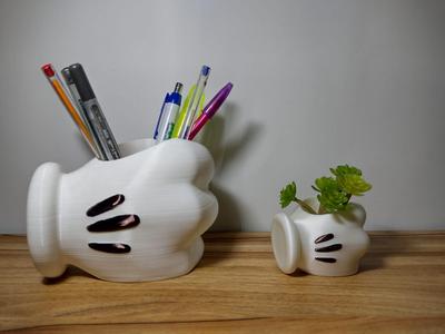 Vaso Mão Mouse Luva