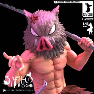 Samiho Studios - Hashibira Inosuke: STLs ready for printing