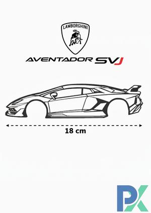 Lamborghini Aventador SVJ 2D Design