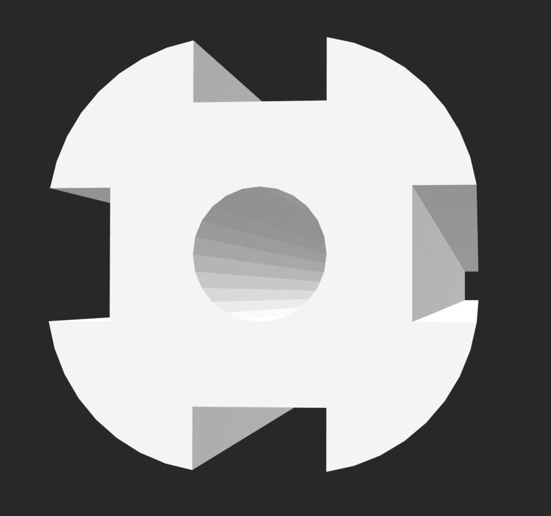 Element Enduro rear drive shaft male 75mm