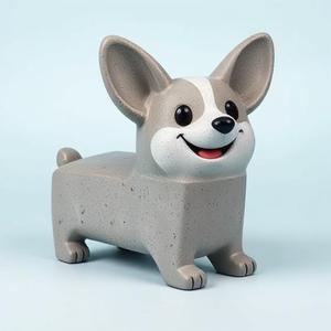 Concrete Corgi – The Sturdy Royal Sidekick 🐾👑