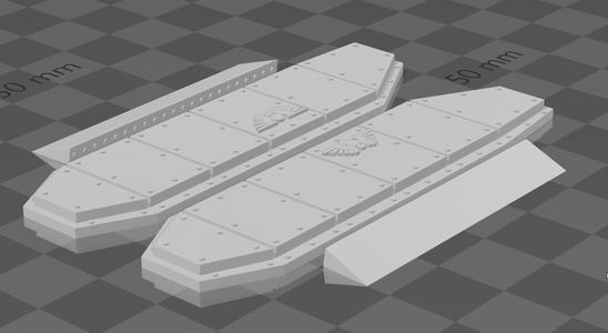 Imperial Guard Siegfried Proxy Armoured Skirts v1