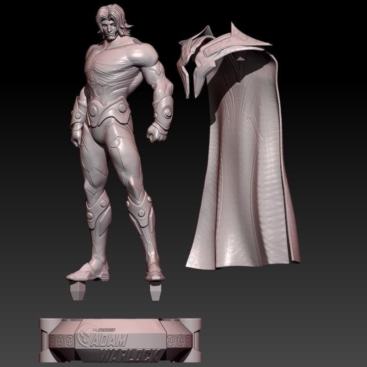 Adam Warlock (Marvel Comics) | CARTOON FIGURE | MARVEL UNIVERSE | MARVEL RIVALS