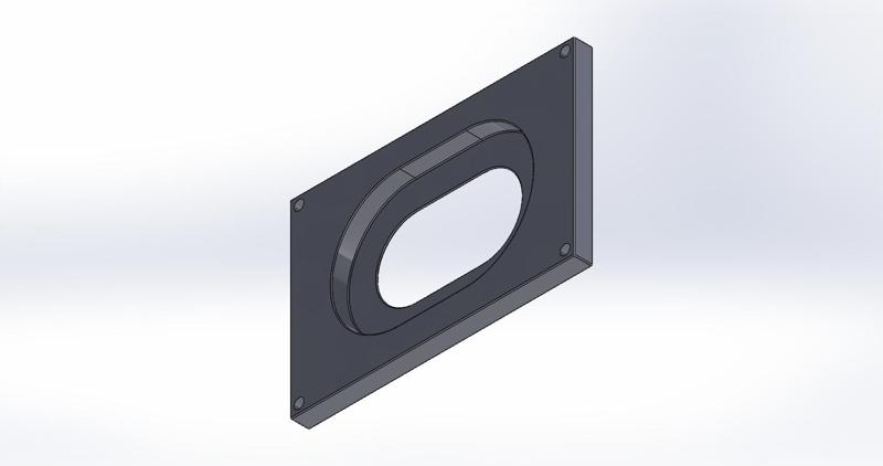 Miniatures Storage Tray, 105mm x 70mm Oval or Pill Base x 1, ShoeBox Miniatures Storage System