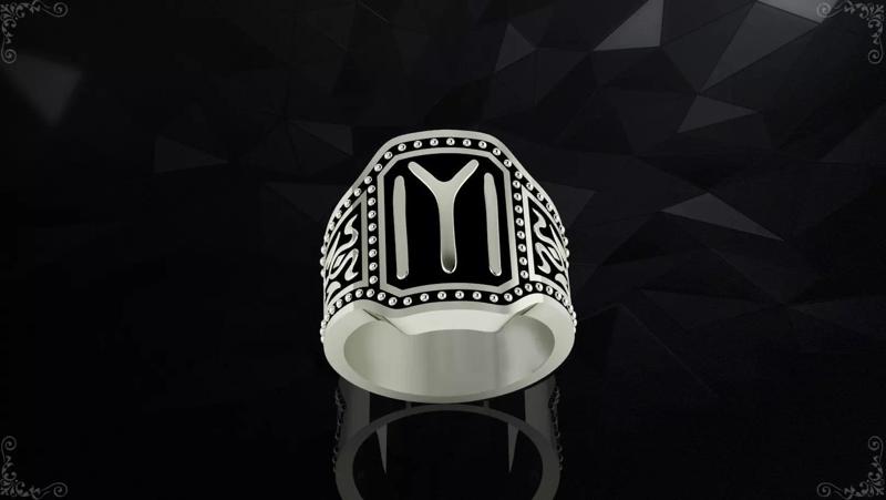 Ertugrul Ring silver kayi tribe