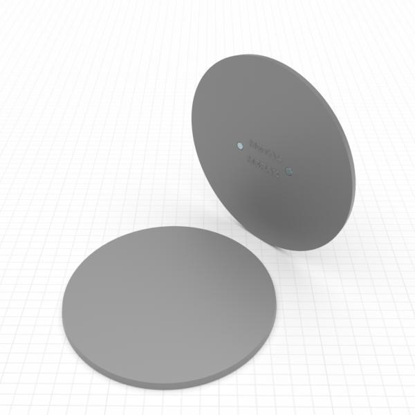 ROUND BASE 130MM - WITH MAGNET SLOTS