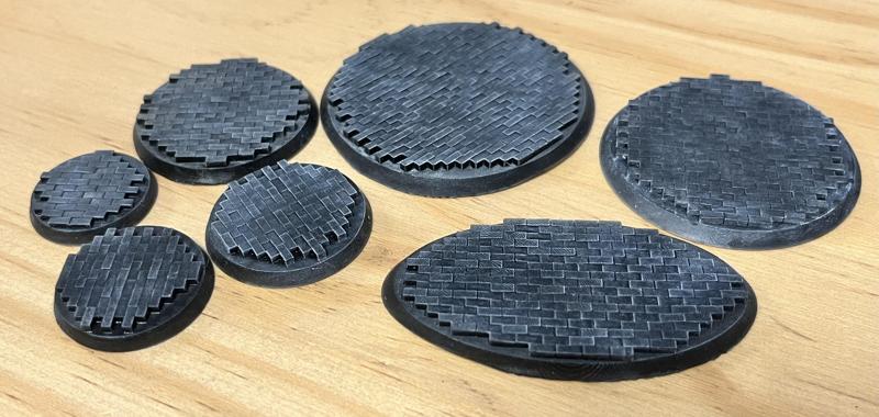 City Brick Bases 25x25mm - 170x170mm ( and all sizes between )