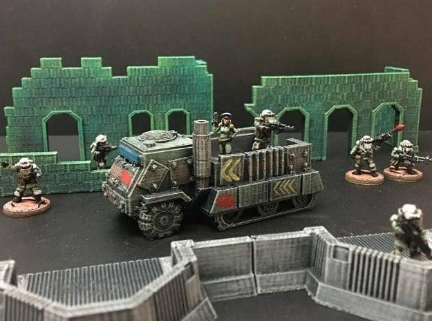 15mm Sci-Fi Space Junker War Truck (baseless remix)