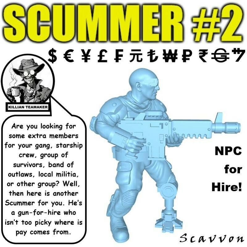 Killian Teamaker Presents: Goons Gunmen Scoundrels & Scummers #2