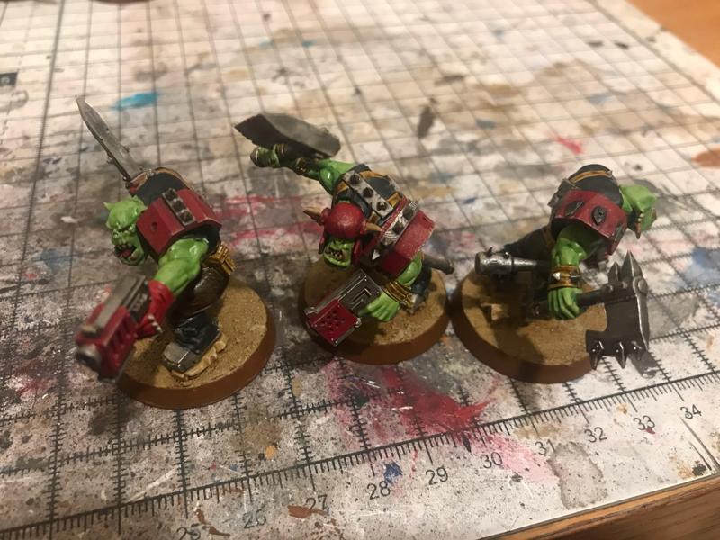 Ork Boyz Shoulder Pads