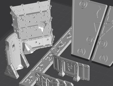 Kill Team 3Ed Gauges & Barricades: Corsarir Voidscarred