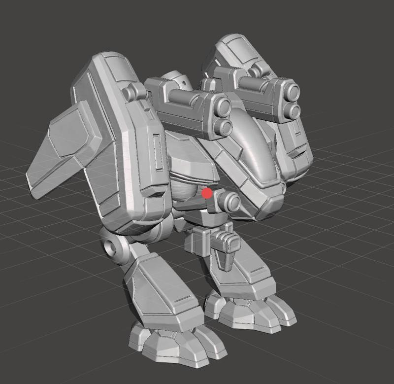 Starcraft UED Goliath ingame Ver