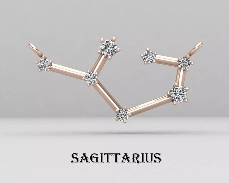 SAGITTARIUS necklace 70-mp