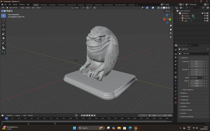 HQ. Critter. Monster.