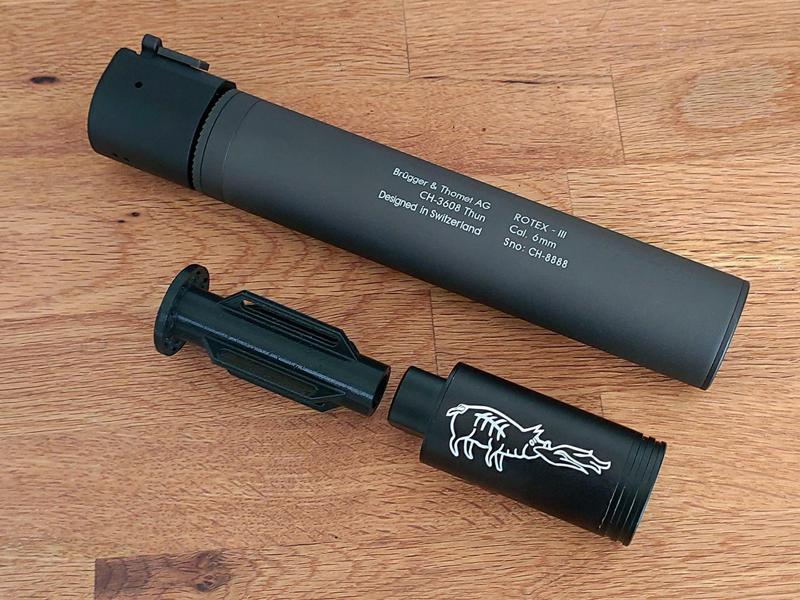 Spitfire Tracer Adapter for B&T Rotex IIIa Silencer