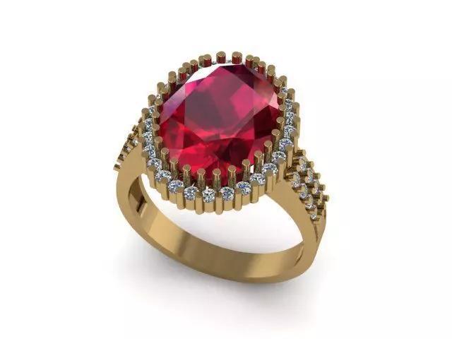 ruby with daimonds rings