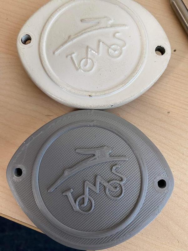 Tomos Colibri Air filter cover