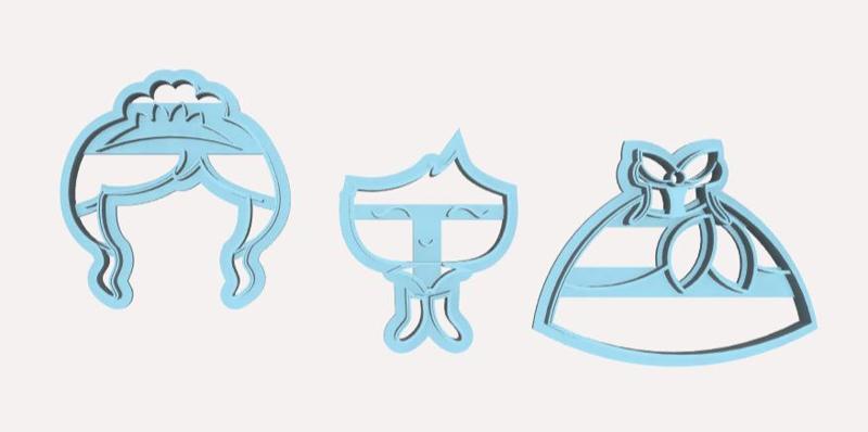 Cortador Princesa Tiana