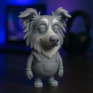 Minion Border Collie STL