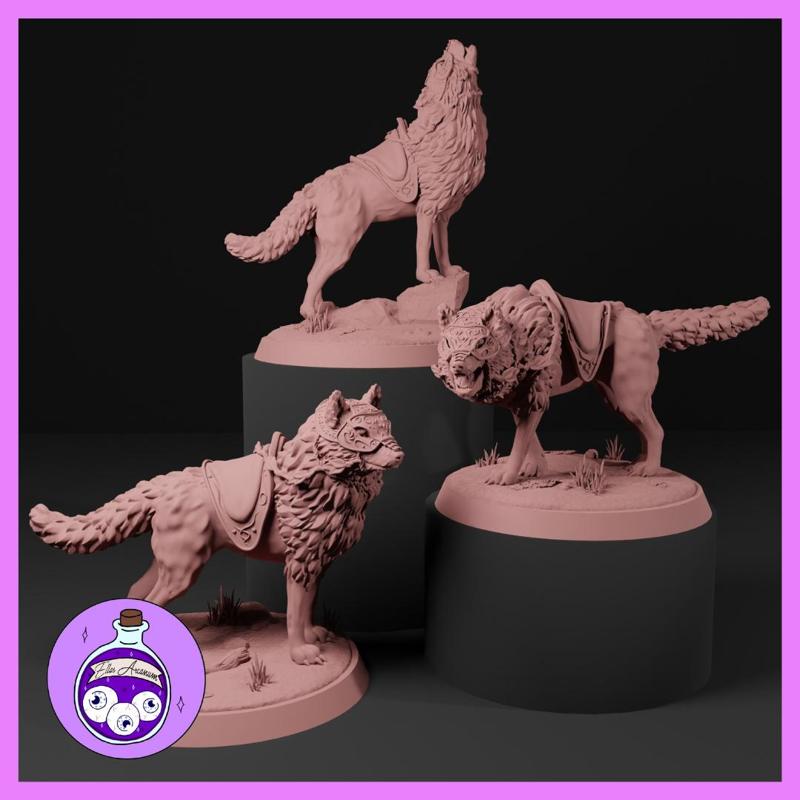 Dire Wolf Steeds Pack