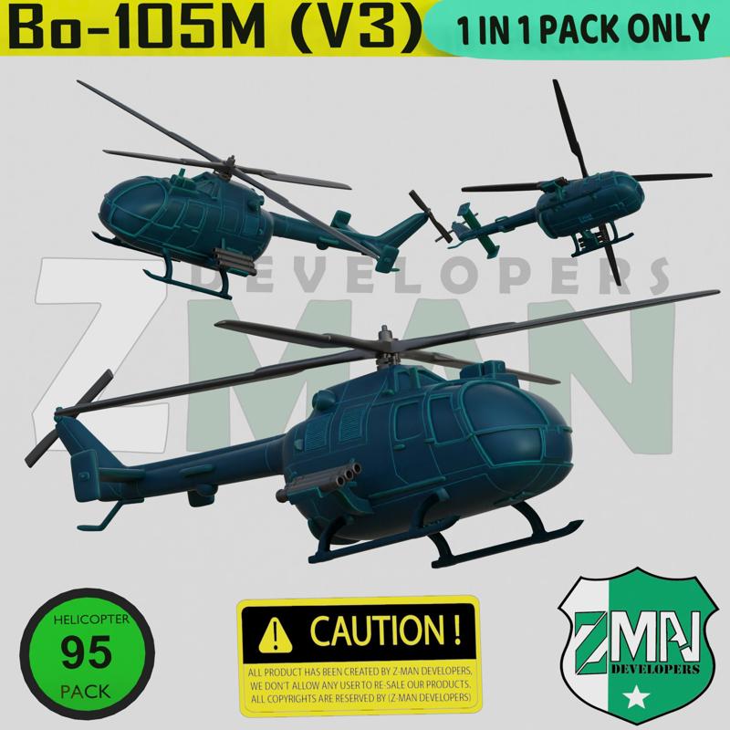 Bo-105 (military) (HELICOPTER) V3