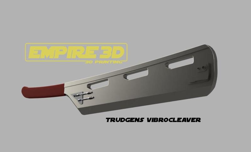 Trudgens vibro cleaver Knights of Ren Star wars