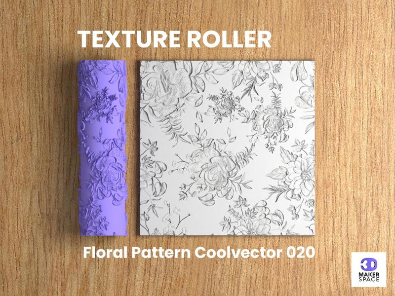 Floral Pattern Coolvector 019 | Texture roller