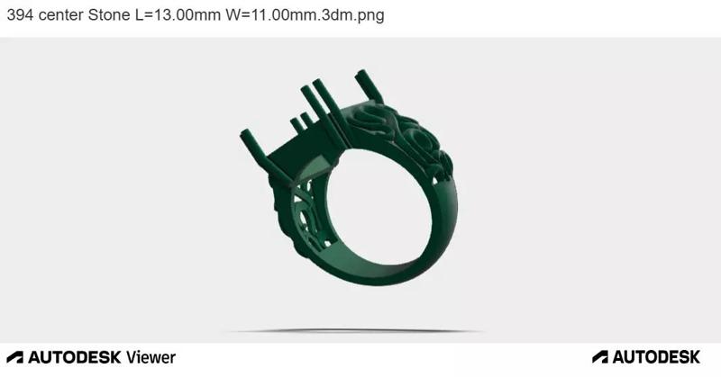 Regal Square Solitaire Ring